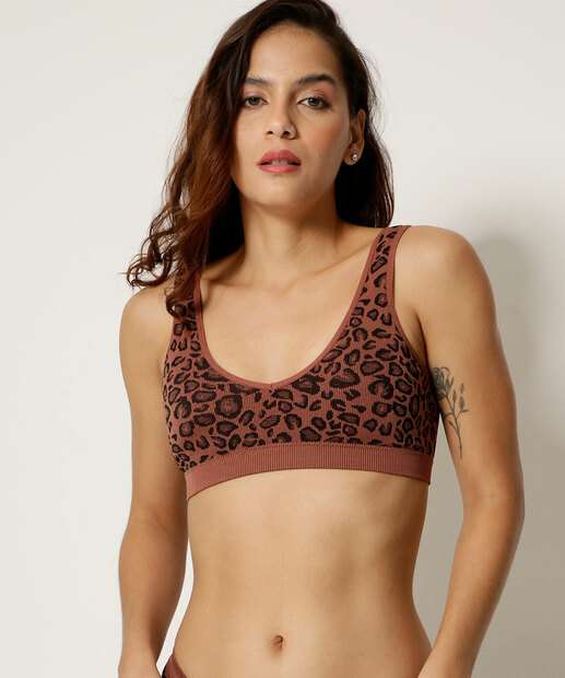 Kit 2 Sutiãs Top Com Bojo Marisa