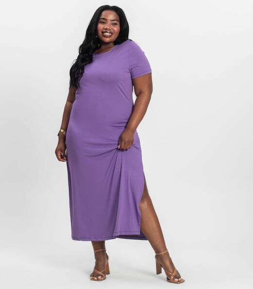 Image_Vestido Feminino Midi Plus Size Infinita Cor Roxo
