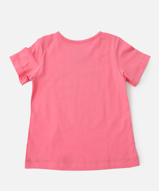 Camiseta Infantil Sky Patrulha Canina Tam 1 a 3 Rosa