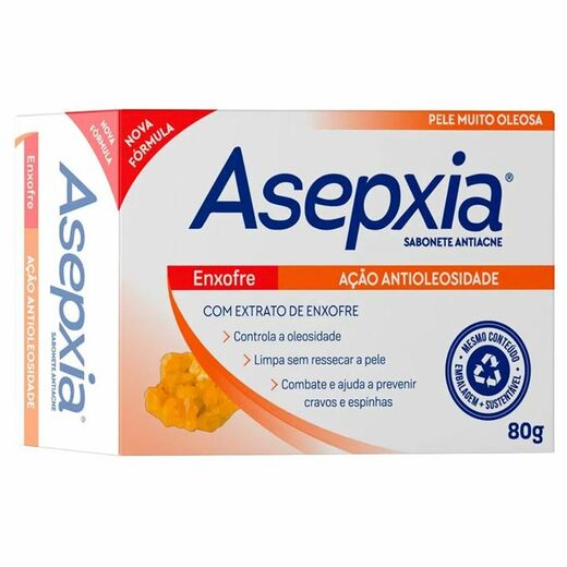 Image_Kit c/9 Sabonete Asepxia Barra 80g Enxofre