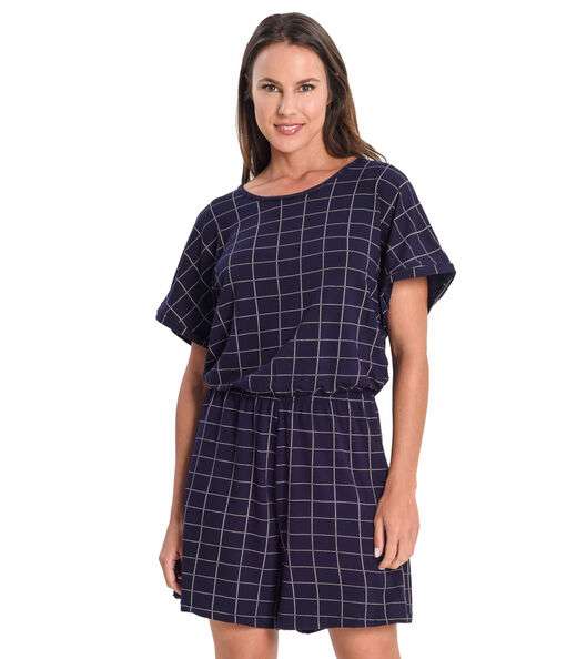 Macaquinho Feminino Infinita Cor Azul