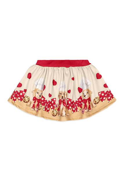 Conjunto Bebê Blusa Saia Quimby