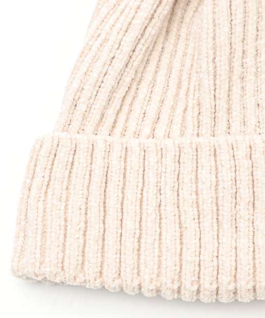 Touca Feminina Chenille Marisa Off White