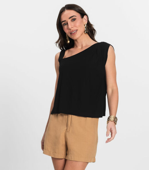 Image_Regata Feminina em Viscose Creponada Endless Preto