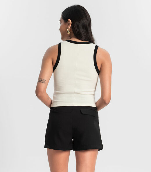 Regata de Ribana Feminina Rovitex Bege