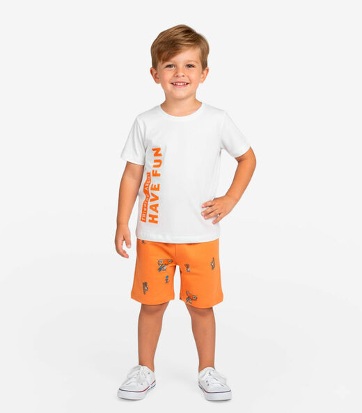 Image_Conjunto Infantil Masculino Select Laranja