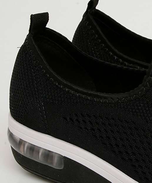 Tênis Casual Feminino Knit Textura Modare