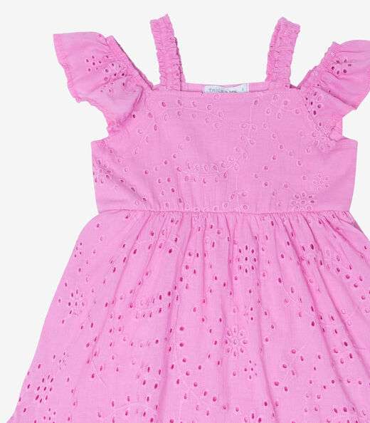 Vestido Ciganinha Infantil Trick Nick Rosa