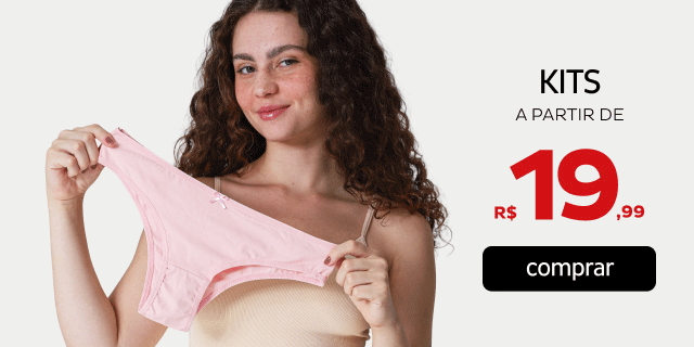 Kits a partir de R$19,99 Kits a partir de R$19,99