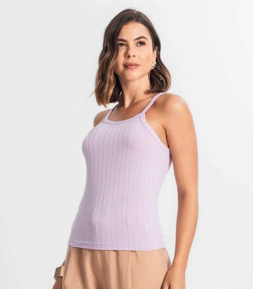 Regata Feminina Infinita Cor Roxo