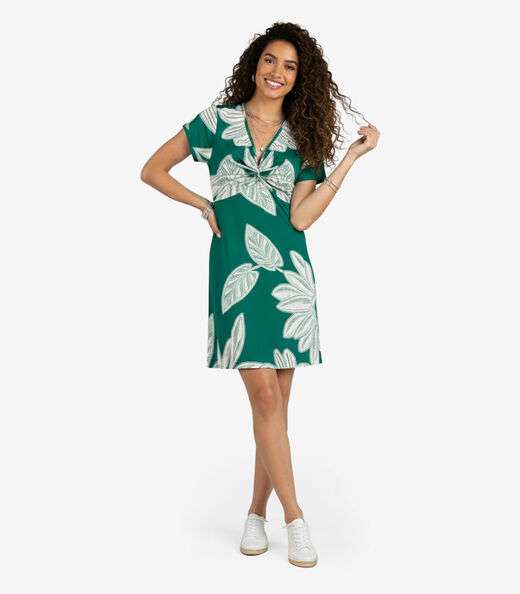 Image_Vestido Curto Feminino Em Liganete Select Verde