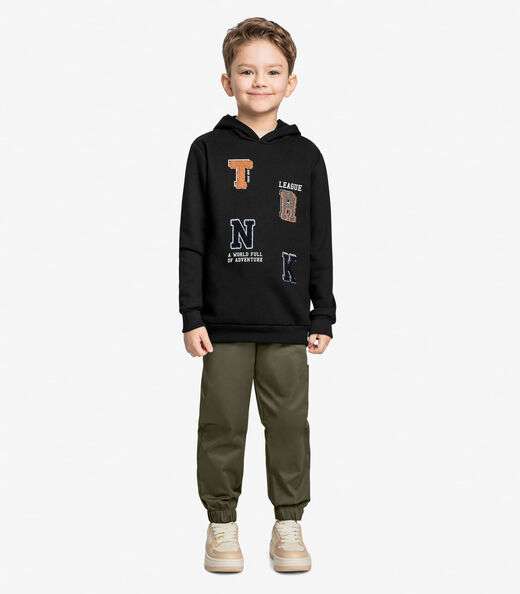 Conjunto Infantil Blusão Com Calça Trick Nick Vermelho