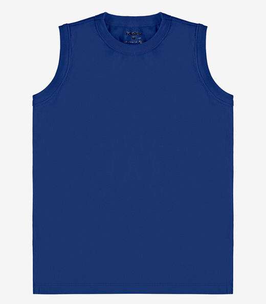 Regata Básica Infantil Masculina Rovi Kids Azul