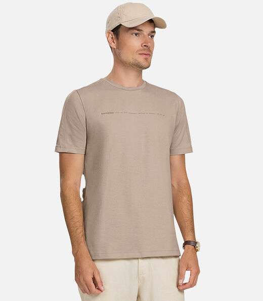 Image_Camiseta Masculina Diametro Marrom