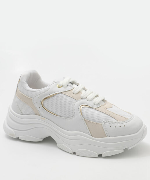 Image_Tênis Feminino Chunky Sneaker Recorte Marisa Branco