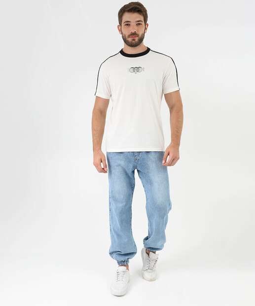 Image_Calça Masculina Jeans Jogger Bolsos