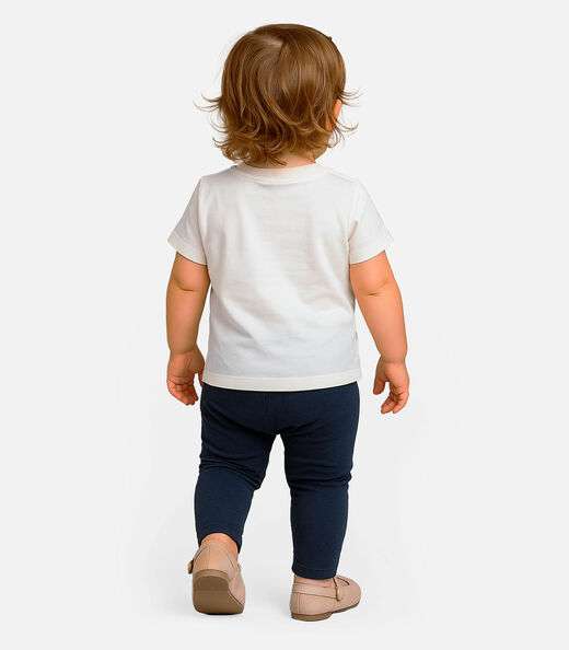 Camiseta Masculina Infantil Trick Nick Bege