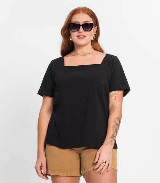 Image_Blusa Feminina Plus Size Secret Glam Preto