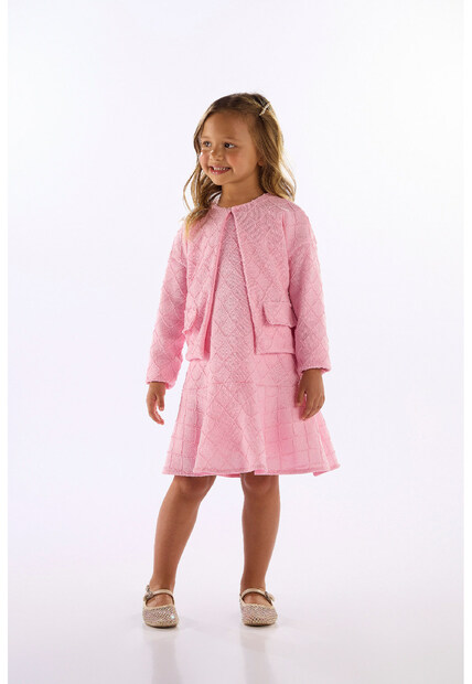 Image_Vestido Malha Texturizada Godê Quimby