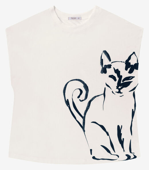 Camiseta Feminina Plus Size Secret Glam Bege