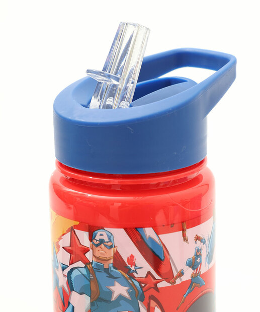 Garrafa Squeeze Capitão América Marvel 670ml Vermelho
