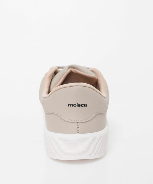 Tênis Casual Feminino Moleca Cinza
