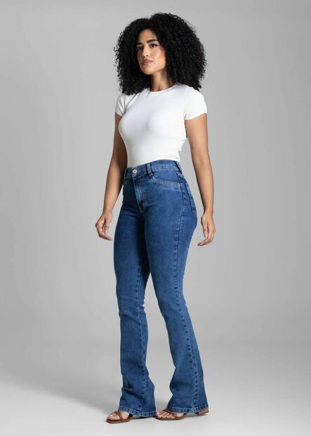 Calça Jeans Sawary Boot Cut - 282648