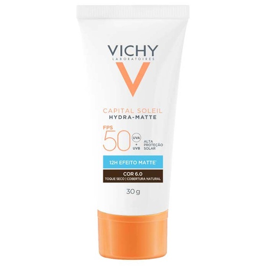 Image_Kit com 3 Unidades de Protetor Solar Facial Vichy FPS 50 Capital Soleil Hydra-Ma