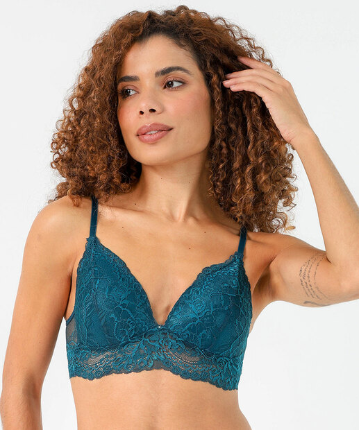 Image_Sutiã Bra Top Triângulo De Renda Com Bojo Marisa Verde