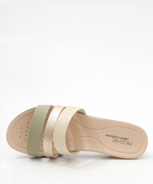 Rasteirinha Feminina Conforto Modare Verde