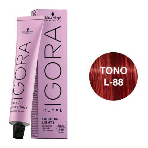 Image_Coloração Igora Royal Ir - L-88 Fashion Lights Vermelho 60ml