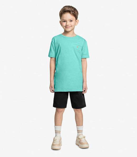 Camiseta Infantil Masculina Trick Nick Azul