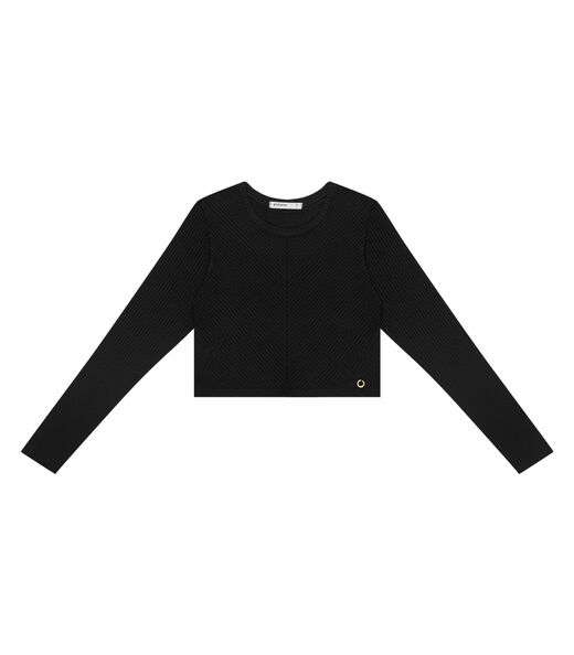 Blusa Feminina Manga Longa Endless Preto