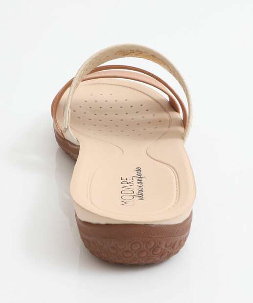 Rasteirinha Feminina Conforto Modare Rosê