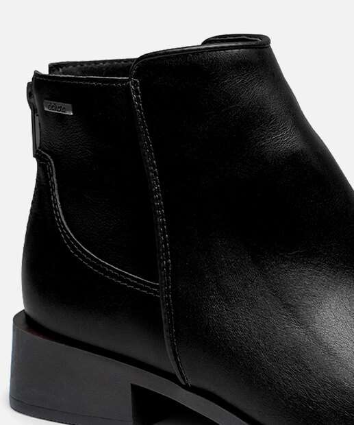 Bota Feminina Cano Curto Bico Quadrado Dakota