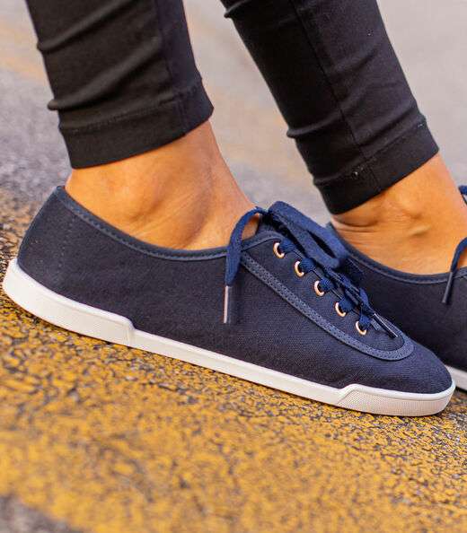 Tênis Feminino com Cadarço Vivet Azul