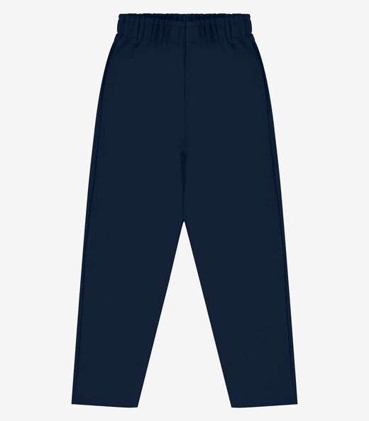 Calça Infantil Moletom Rovitex Kids Azul