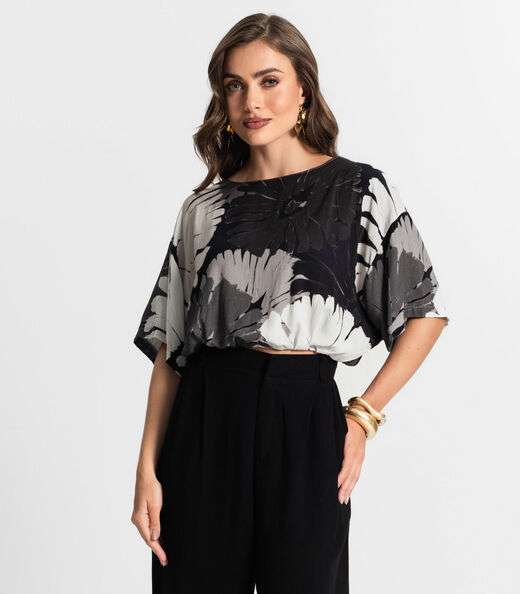 Image_Blusa Cropped Feminina Endless Cinza