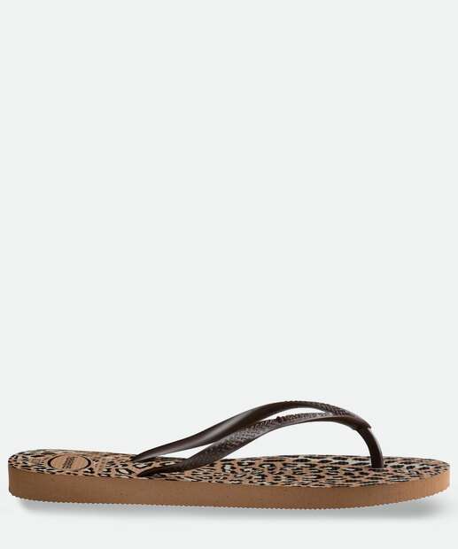 Chinelo Havaianas Feminino Slim Animals