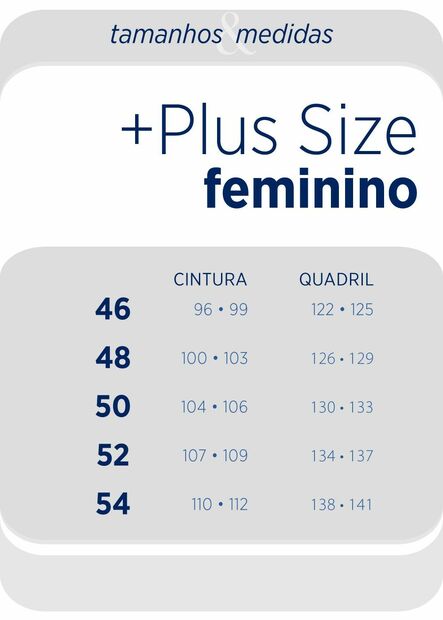 Cal?a Sarja Sawary Plus Size - 275271