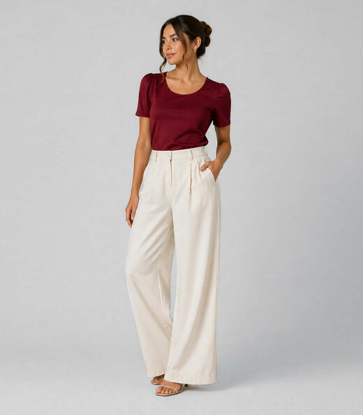 Blusa Feminina Em Malha Langui Infinita Cor Roxo