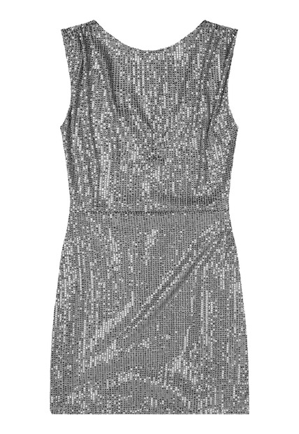 Vestido Juvenil em Paetê Brilhante  Gloss