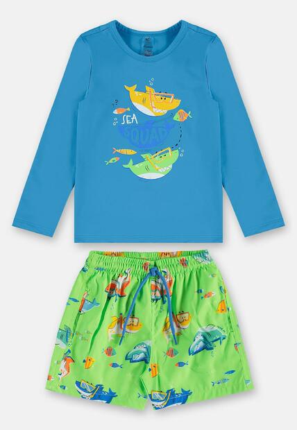 Conjunto de Praia FPSe50 Infantil Up Baby
