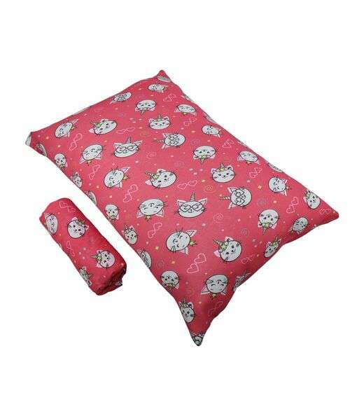 Jogo De Cama Solteiro Kids Doce Vida Vermelho