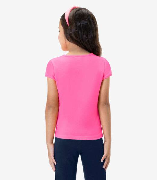 Blusa Infantil Feminino Rovi Kids Rosa