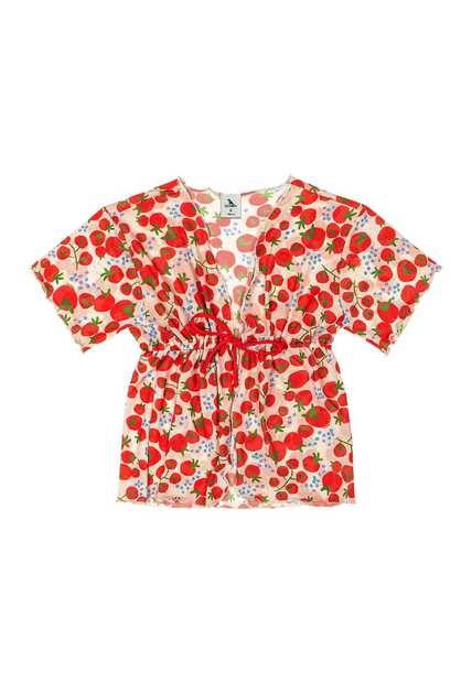 Saida de Praia Estampada para Menina Quimby