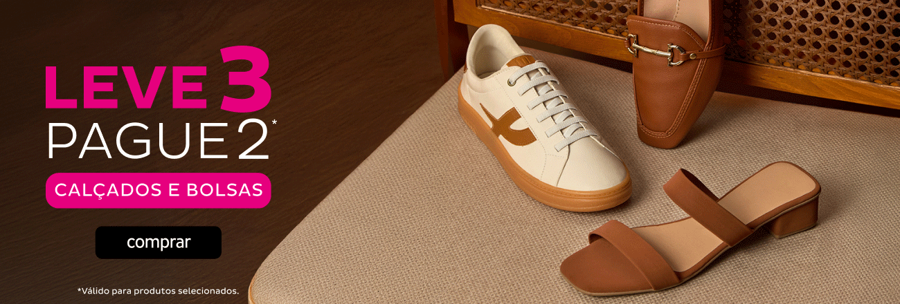 Leve 3 Pague 2 Calçados Leve 3 Pague 2 Calçados