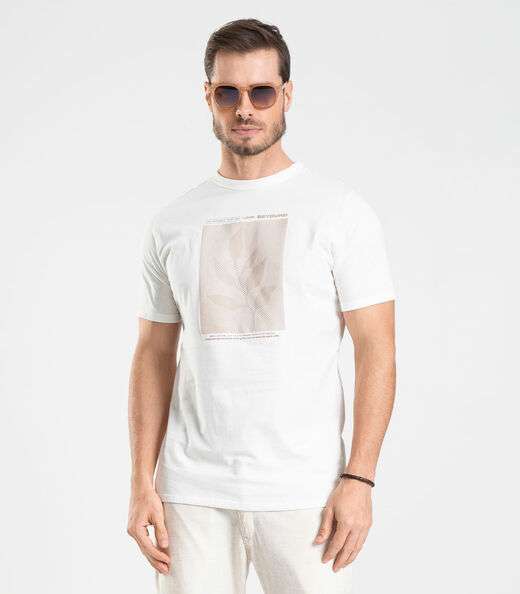 Image_Camiseta Meia Malha Masculina Diametro Bege