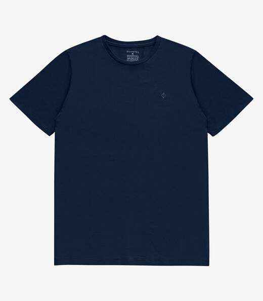 Camiseta Masculina Básica Diametro Azul