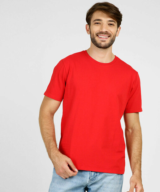 Camiseta Masculina Básica Manga Curta MR